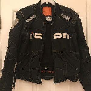 Black Icon Timax Motorcycle Jacket